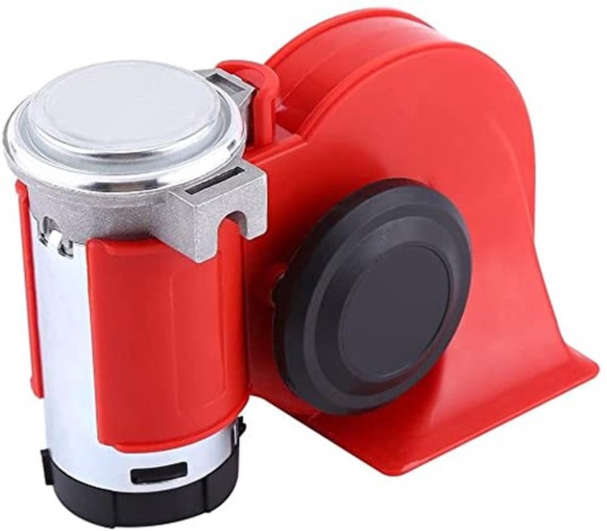 Dailygoods - 12V Dubbele Toon Auto Luchthoorn voor Vrachtwagens en Motorfietsen