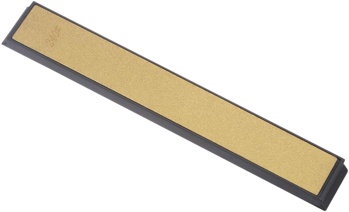 Dailygoods - Diamantslijpsteen, korrel 240, totale grootte 15 x 2,5 cm, schuurgereedschap met titanium coating - (toepassingen: voor het slijpen van metalen)