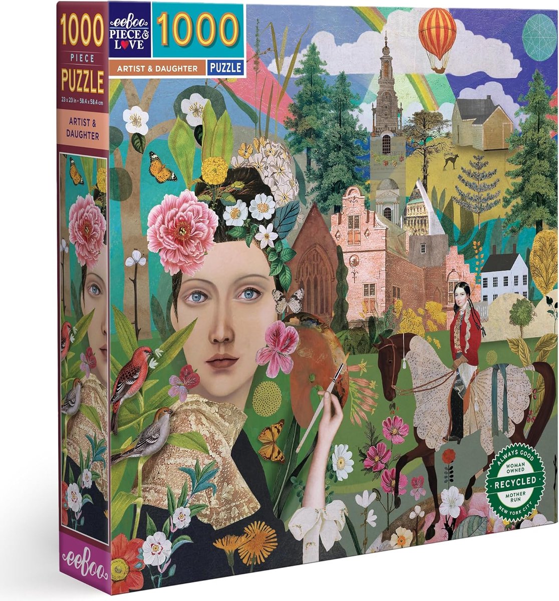 Legpuzzel - Volwassen Puzzel - Ontspanning Thuis - Originele Collage - 1000 Stukjes - Multi-color