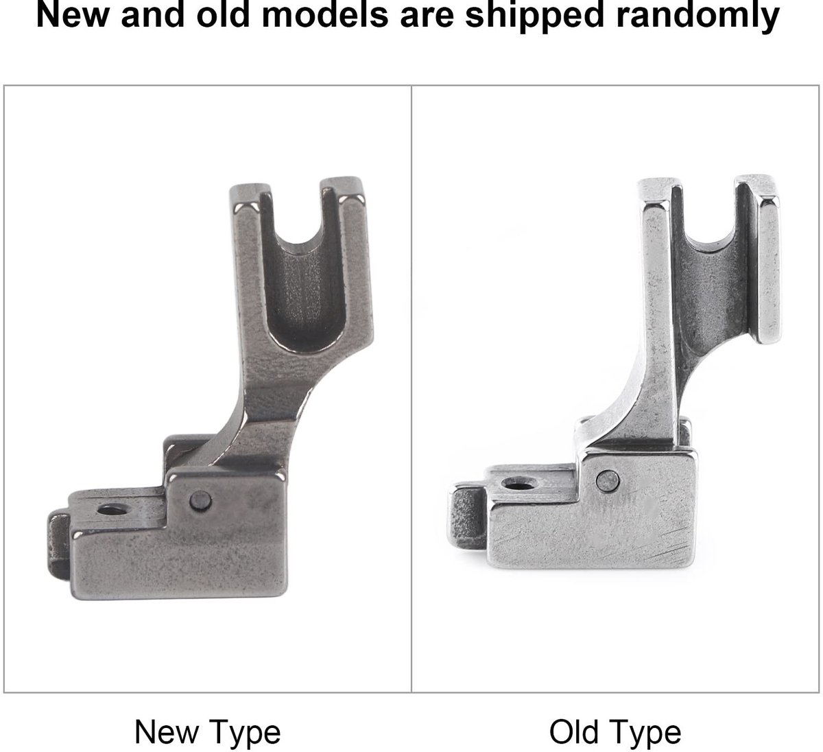Dailygoods- Rits-naaivoet Onzichtbaar - Vervangende Flatbed-naaivoet - Universeel - Voor Industriële Naaimachine - Model S518NS - Hoogwaardige Kwaliteit - Naaimachinevoet