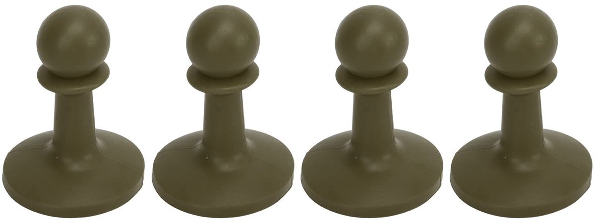 Dailygoods- Tentstokken Bliksem Proof - 4 Stuks - Ondersteuning Luifel - Sterke Stabiliteit - Antivervorming - Ideaal voor Camping - Luifelstokken