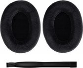 Set Oorkussens voor Sennheiser Koptelefoon - HD515 Oorkussen - HD515/HD555/HD595/HD518 - Fleece met schuimvulling