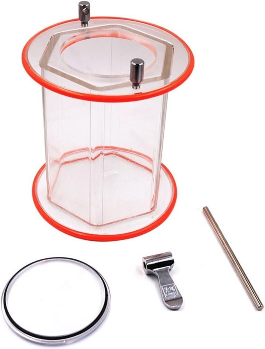 Polijsttrommel - Sieraden Vat - Metaal Polijsten - Roterende Trommel - 5 kg - One Color