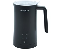 Melkopschuimer - Automatische opschuimer - Warme dranken maken - Touchscreen met 4 standen - 350 ml - Zwart