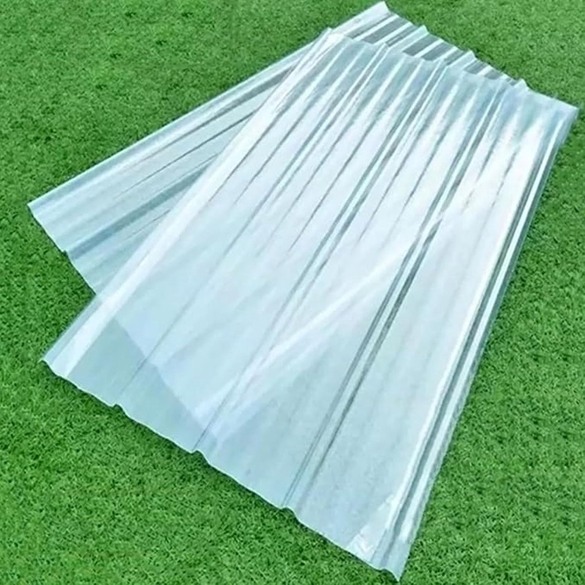 Glasvezel Daglichtpanelen - Transparant Dakbord - Zonlicht Binnenlaten - UV-bescherming Weerbestendig - Set van 5 Panelen - Transparant