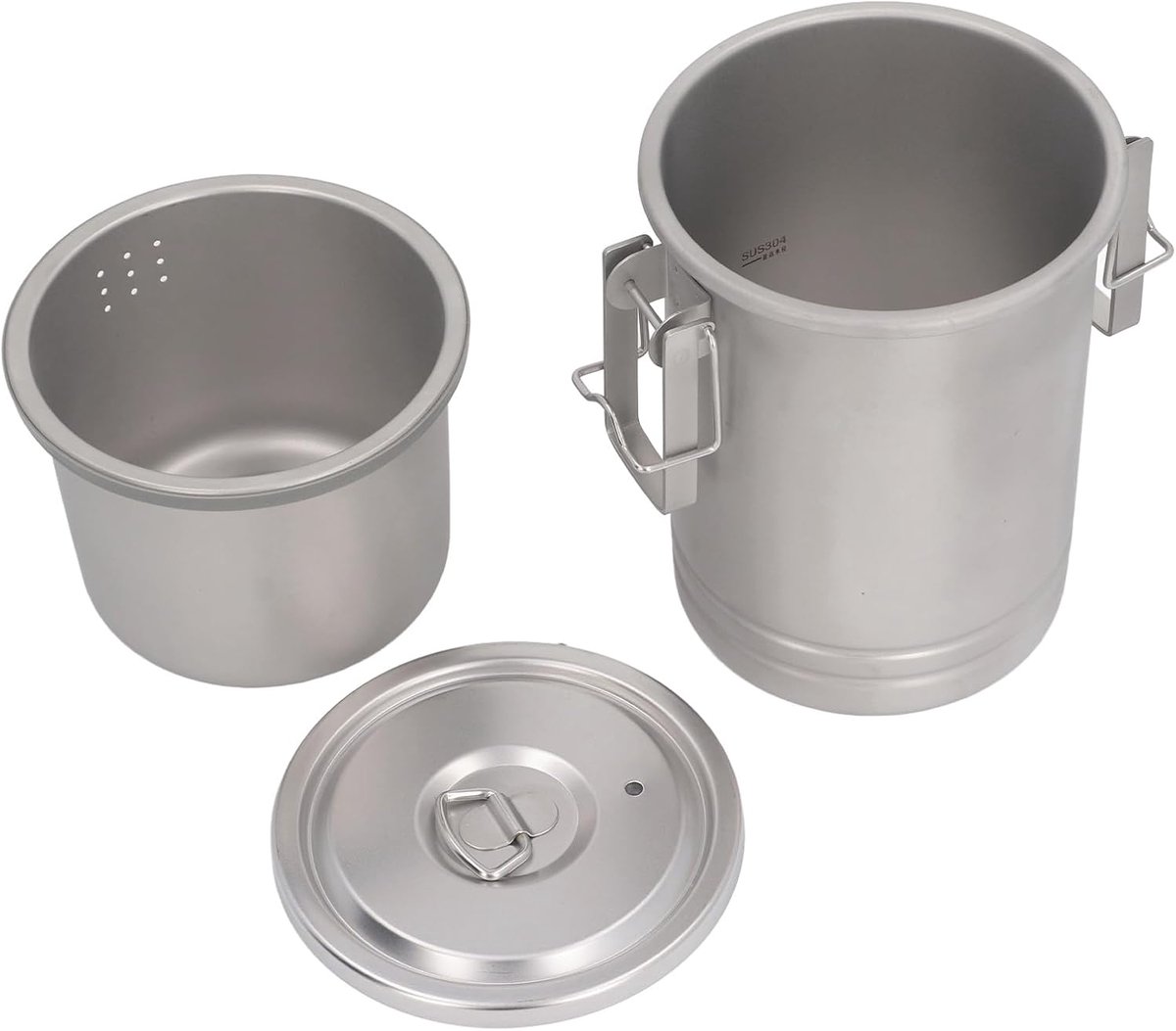 Camping Kookset - Outdoor Pan Set - Kamperen Koken - Dubbele Functie Koken Stomen