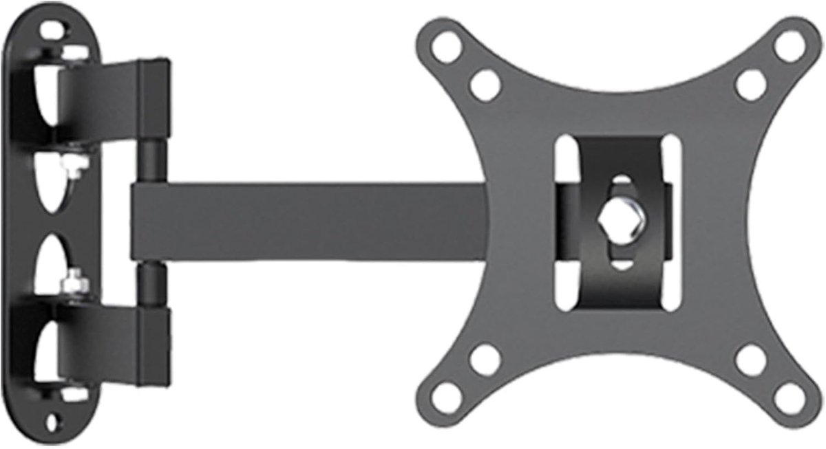 TV Wandsteun - Draaibare Arm - Optimale Kijkhoek - Ruimtebesparend Ontwerp - Tot 35 Inch - Zwart