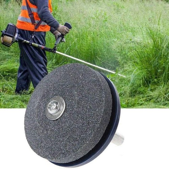 Professioneel Slijpen Sneller Grasmaaier Mes - Slijper Tuin Industrieel Gereedschap - Slijtvaste Grasmaaier voor Boormachine - 2.1in * 1.9in - HTML Content toegevoegd . van Evi Herika — afbeelding 5
