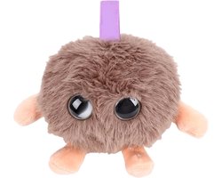 AI Knuffel - Interactieve Pop - Emotionele Steun - 66 Talen Ondersteuning - 14 x 12.5 cm - Grijs