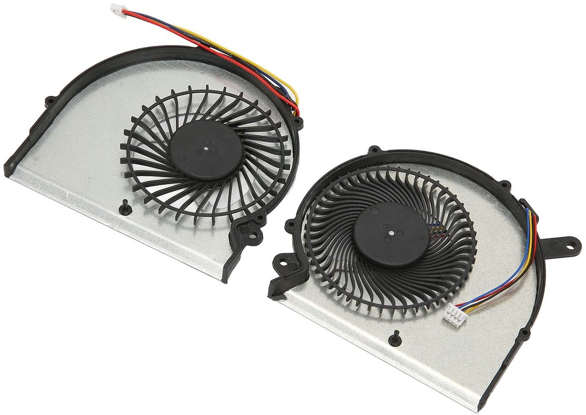 Dailygoods - CPU-koelventilator - 4Pin 15 - Eenvoudig te installeren - Compact formaat - Geschikt voor RP64W en RP65W