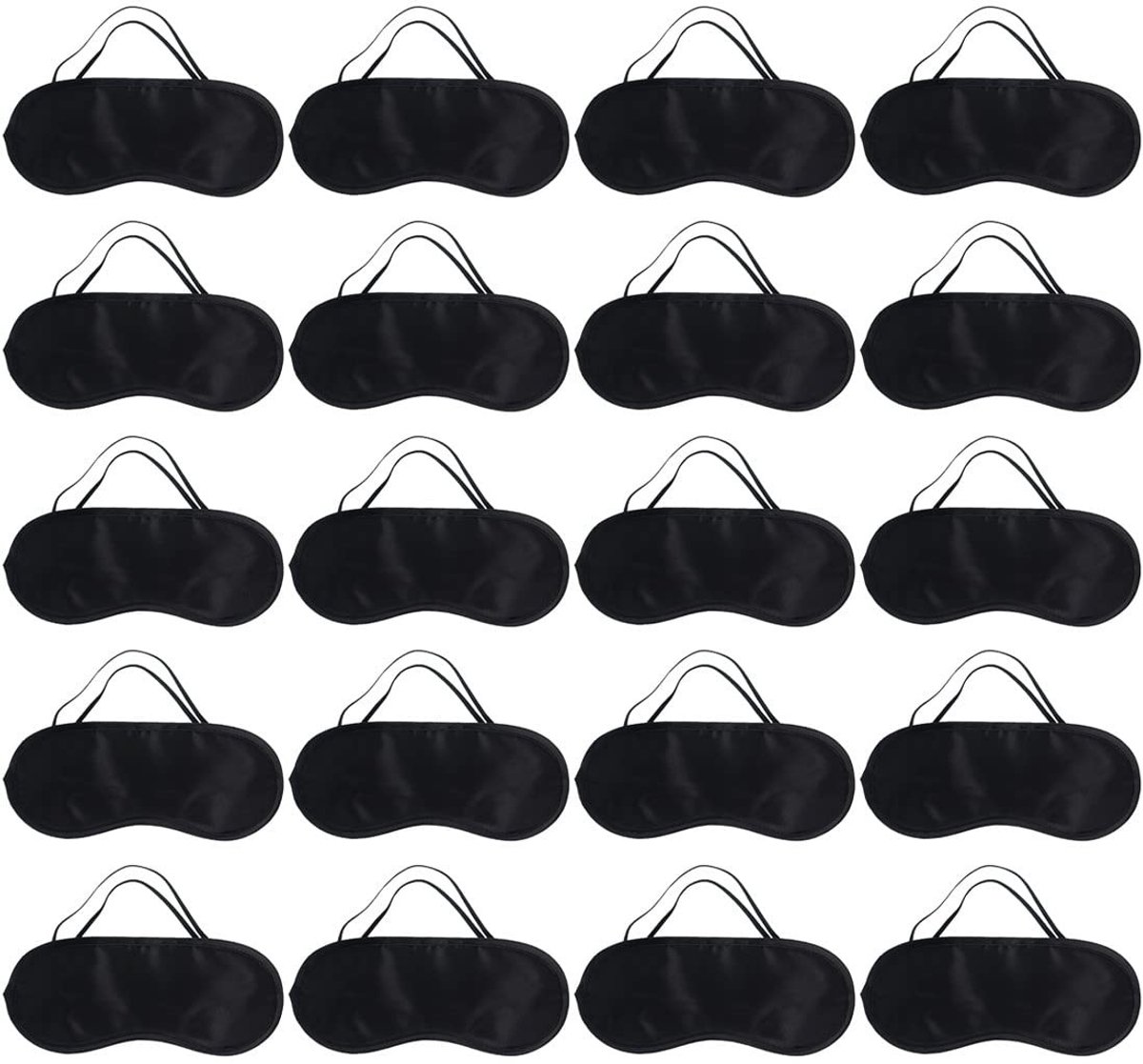 Dailygoods - Slaapmasker - Oogmasker van 100% natuurlijke zijde - Ultra zacht - Blokkeert licht - Inclusief oordopjes - Geschikt voor dames en heren