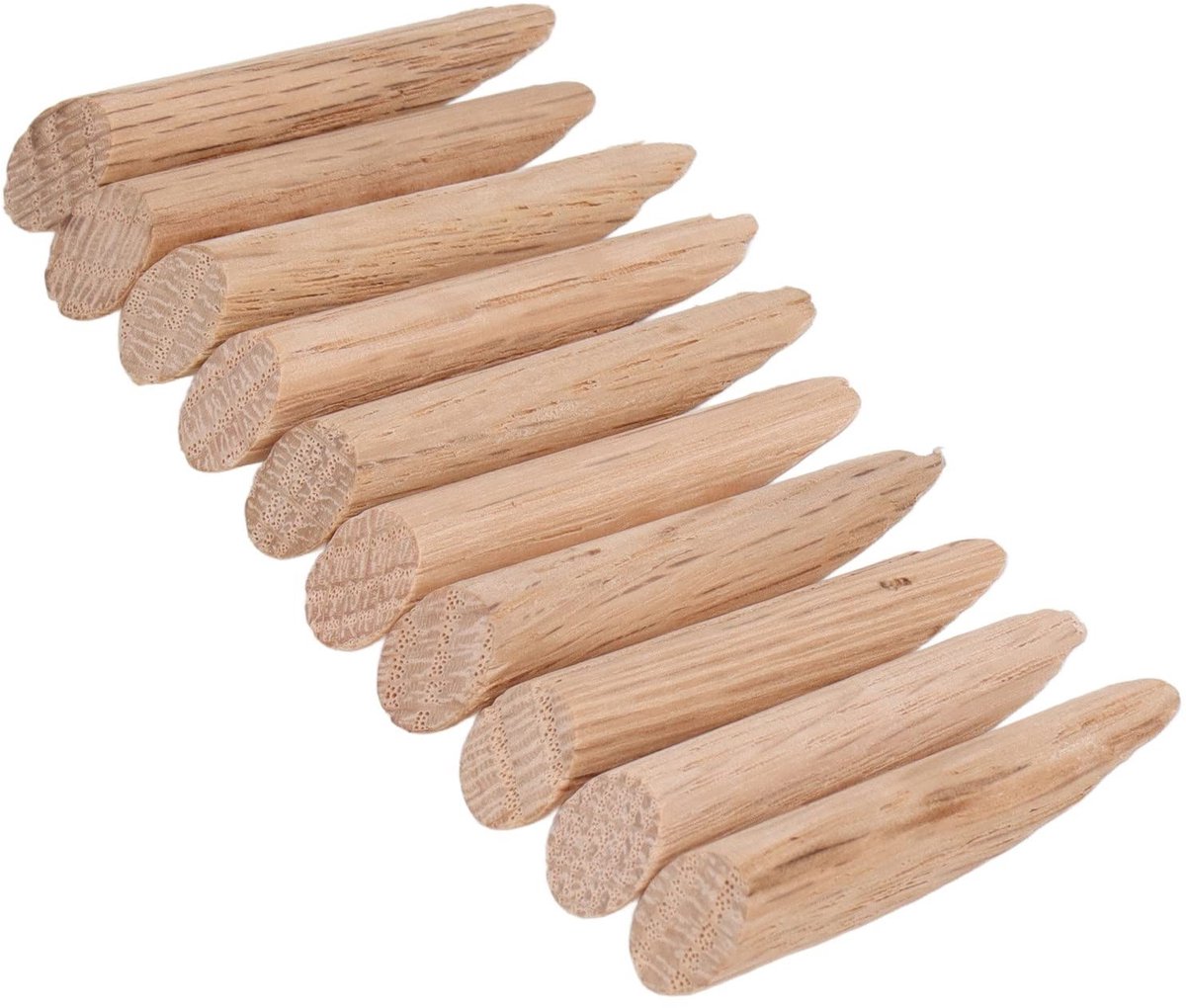 Dailygoods- Deuvel Set 50 Stuks - Pocket Gat Plug 9.5mm - Houten Mal - Houtbewerking Tool - Duurzaam Houtmateriaal - Stevige Verbinding - Houtverbinding