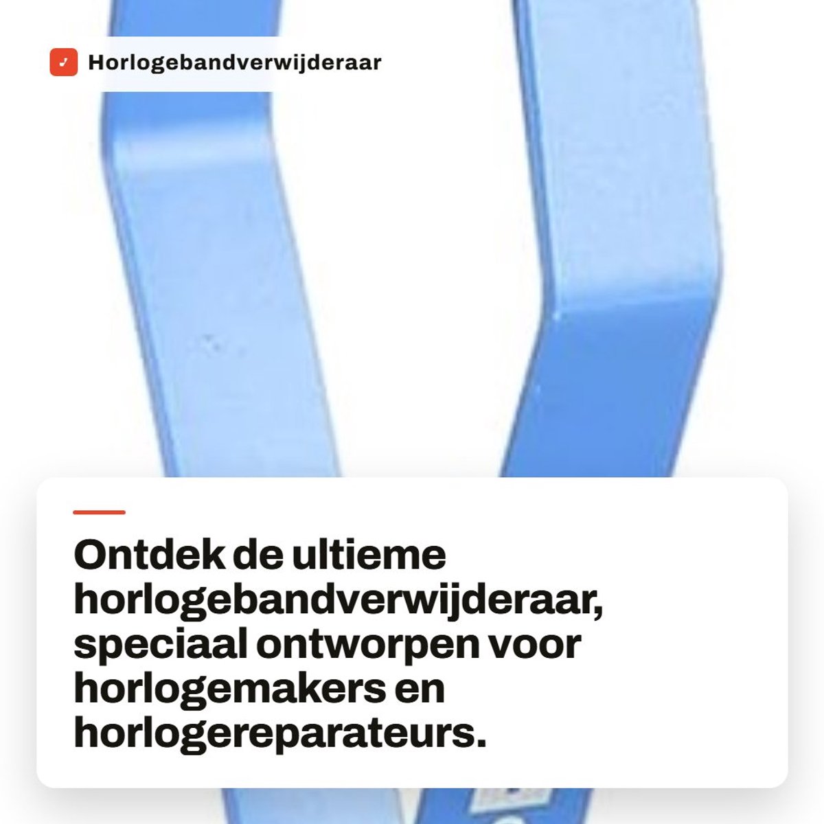Dailygoods- Horlogebandverwijderaar V-vorm - Veerstaafpincet - Horlogereparatiegereedschap - Lichtgewicht - Compact - Hoogwaardige kwaliteit - Horlogepincet