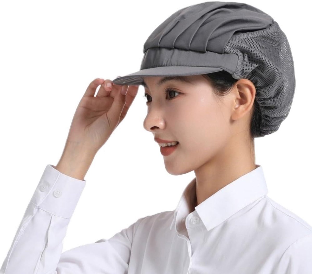 Dailygoods - Uniseks Koksmuts van Ademend Polyester-Katoen