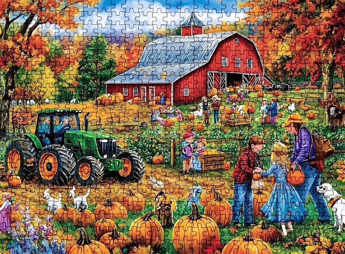 Grote Puzzel - Legpuzzel Volwassenen - Familie Ontspanning - Hoge Definitie Print - 156 x 105 cm - Multicolor