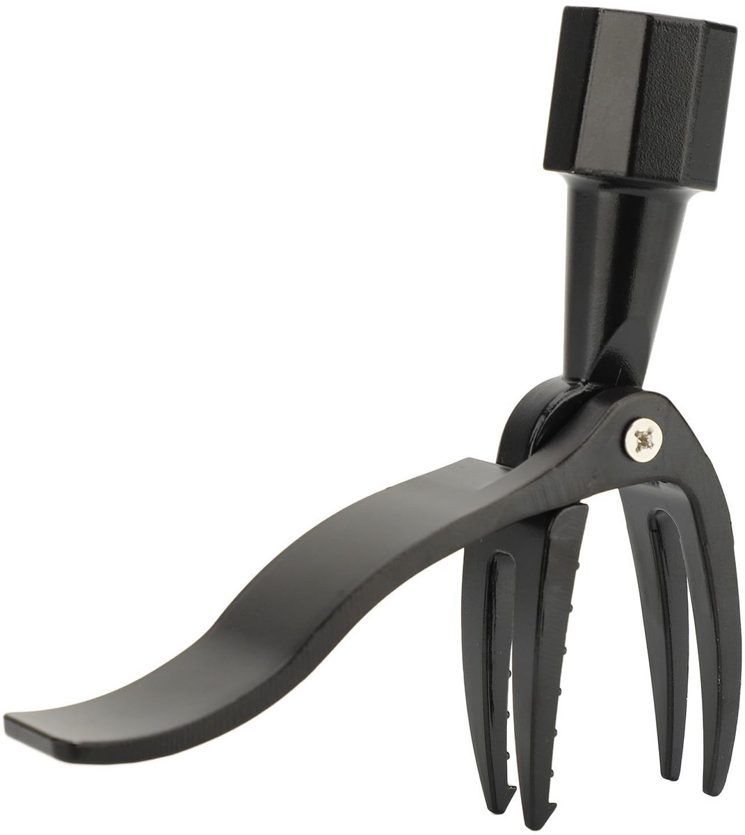 Dailygoods - Stand-up Onkruidtrekker, 4-klauw Stand-up Wieder Draagbare Roestvrijstalen Onkruidplukker Tuinieren Handwieden voor tuin- en Gazononderhoud, Tuinieren Handmatig Gereedschap