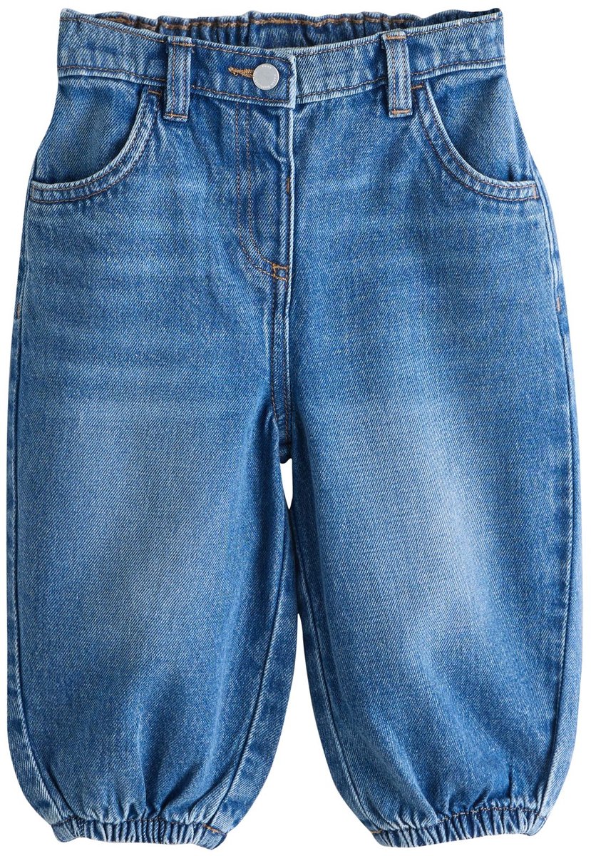 Next - Meisjes - Barrel jeans - Blauw