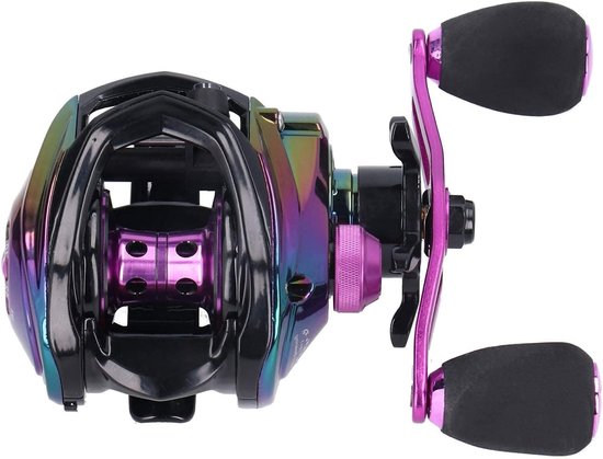 Baitcast Visreel met 12 Speed Magnetische Rem, Snelheidsverhouding 8.1:1, RVS Lager en Perfect voor Casting en Vissen — afbeelding 4