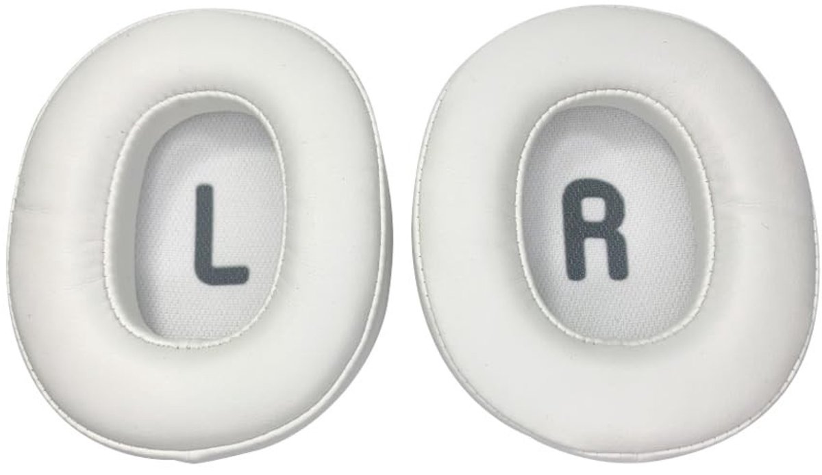 Dailygoods- Oorkussens Vervangend Paar - Compatibel met JBL Tune 700/710/720/750/760 - Zacht Eiwitleer - Hoogwaardige Geluidsisolatie - Comfortabel en Robuust - Hoofdtelefoon Oorkussens
