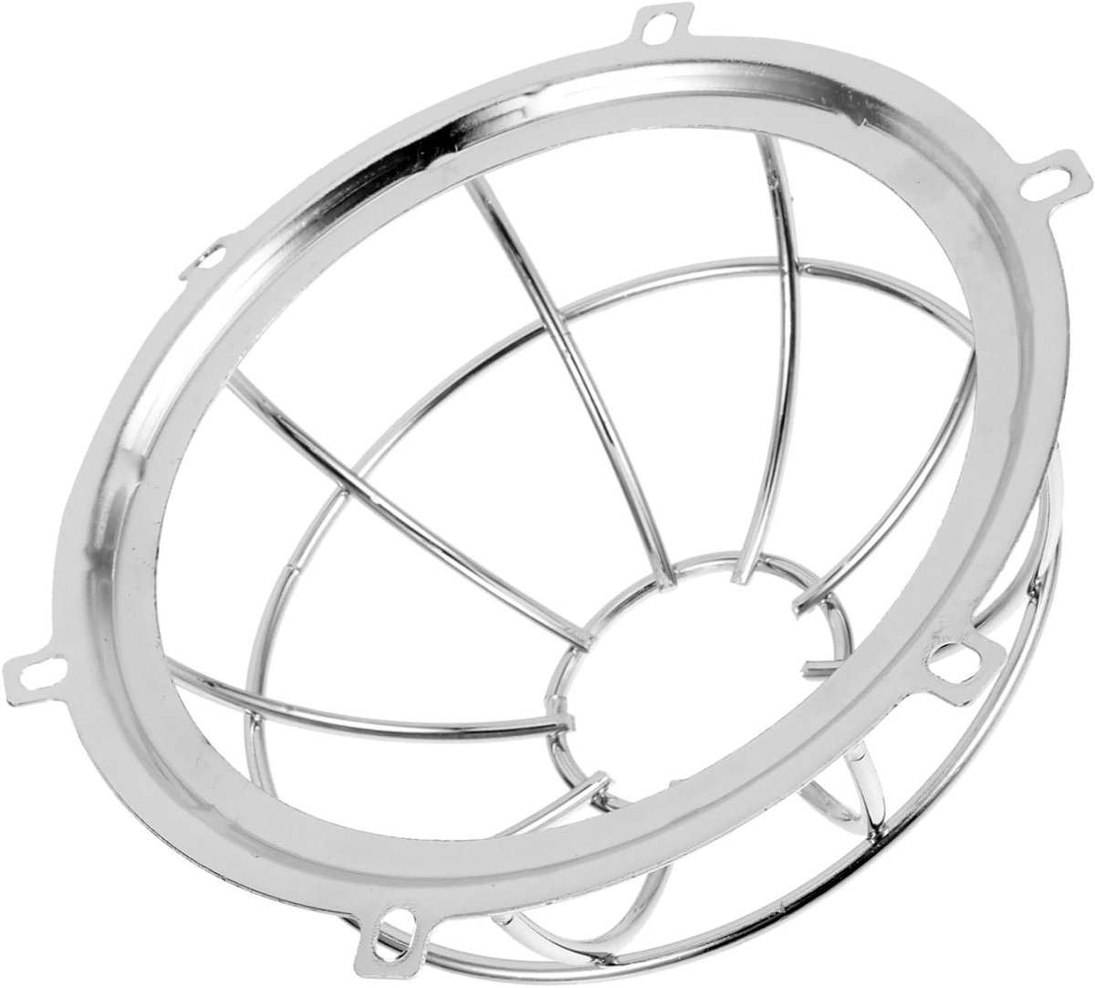 Rookdetector Beschermer - Metaal Ontwerp - Thuisveiligheid Verhoging - Anti-diefstal Draadkooi - 100 Gram - Zilver