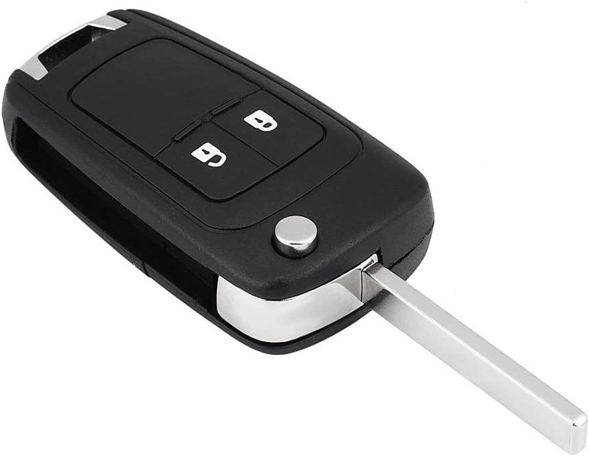 Vouwsleutel met afstandsbediening, auto sleutelring, 433MHz chip voor J E Insignia en vergelijkbare modellen