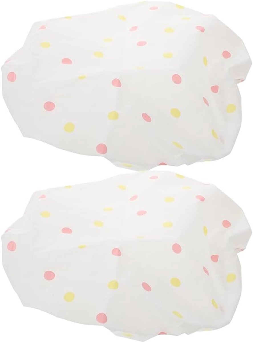 Douchekapjes - Badmutsen - Haar Beschermen - Schattig Cartoon Design - 2 Stuks - Multi