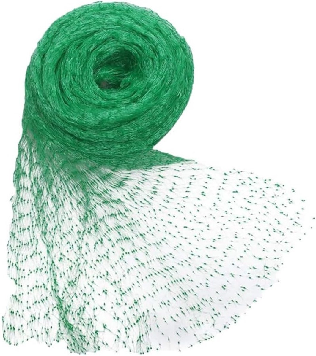 Premium Vogelbeschermnet van Nylon, Fijn Gaas voor Tuin, Planten en Fruitbescherming, 2 x 5 Meter