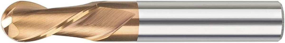 Freesset Metaal - Metaalbewerking Frezen - CNC Frezen - Ultrafijn wolfraamstaal - 4mm Schacht - Zilverkleurig