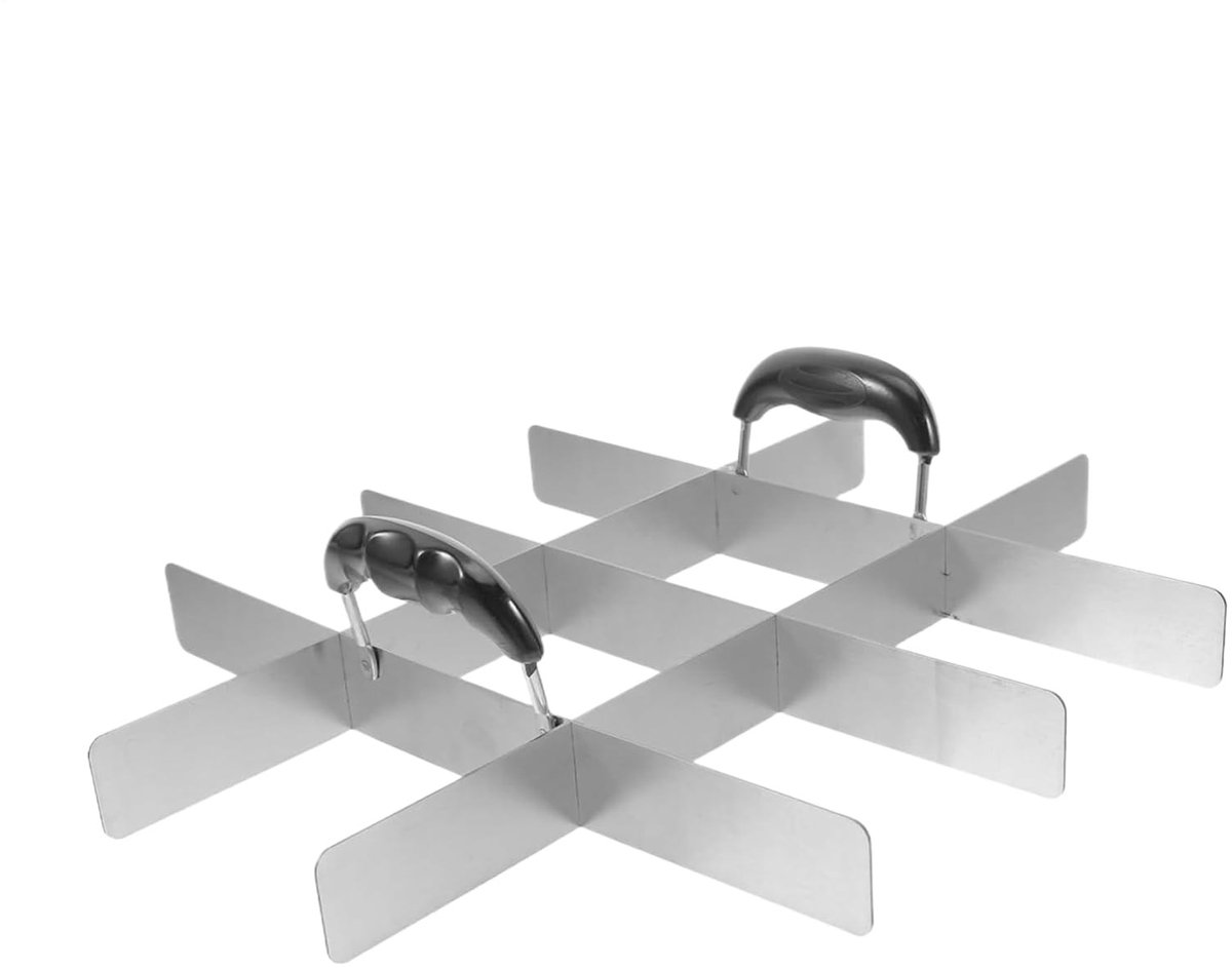 Dailygoods- Taartsnijder Verstelbaar - RVS Taartsnijder - Taartsnijder 10 Punten - Serveergereedschap - Precisiesnijder - Ideaal voor Verjaardagen - Taartverdeler
