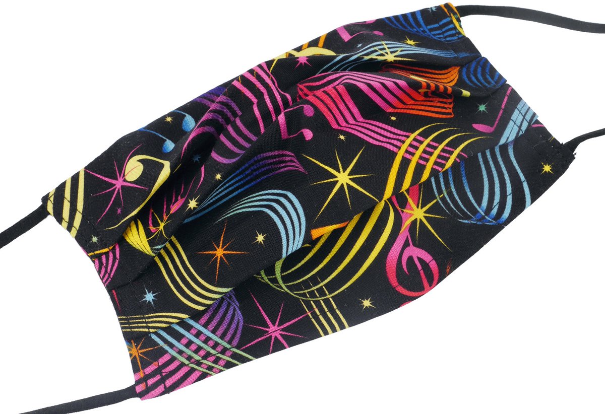 Face Covering Music Design 35 (Cotton) 18,5*9,5 cm