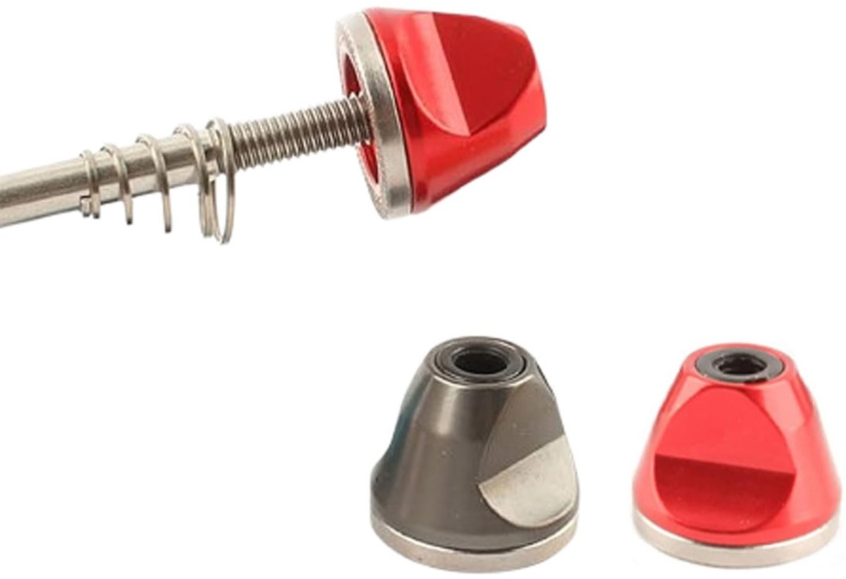 Dailygoods- Quick Release - Fiets Snelkoppeling - Antislip Moer - Aluminium Constructie - Lichtgewicht - 2 Stuks