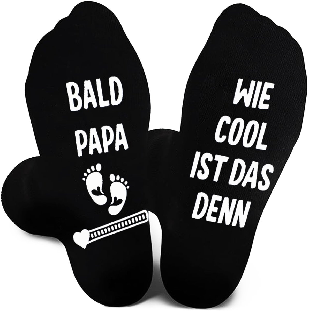 Dailygoods- Sokken Heren - Grappige Sokken voor Aanstaande Vaders - Cadeau voor Vaderdag - Antislip - Zacht Katoen - Ademend Draagcomfort - Cadeausokken
