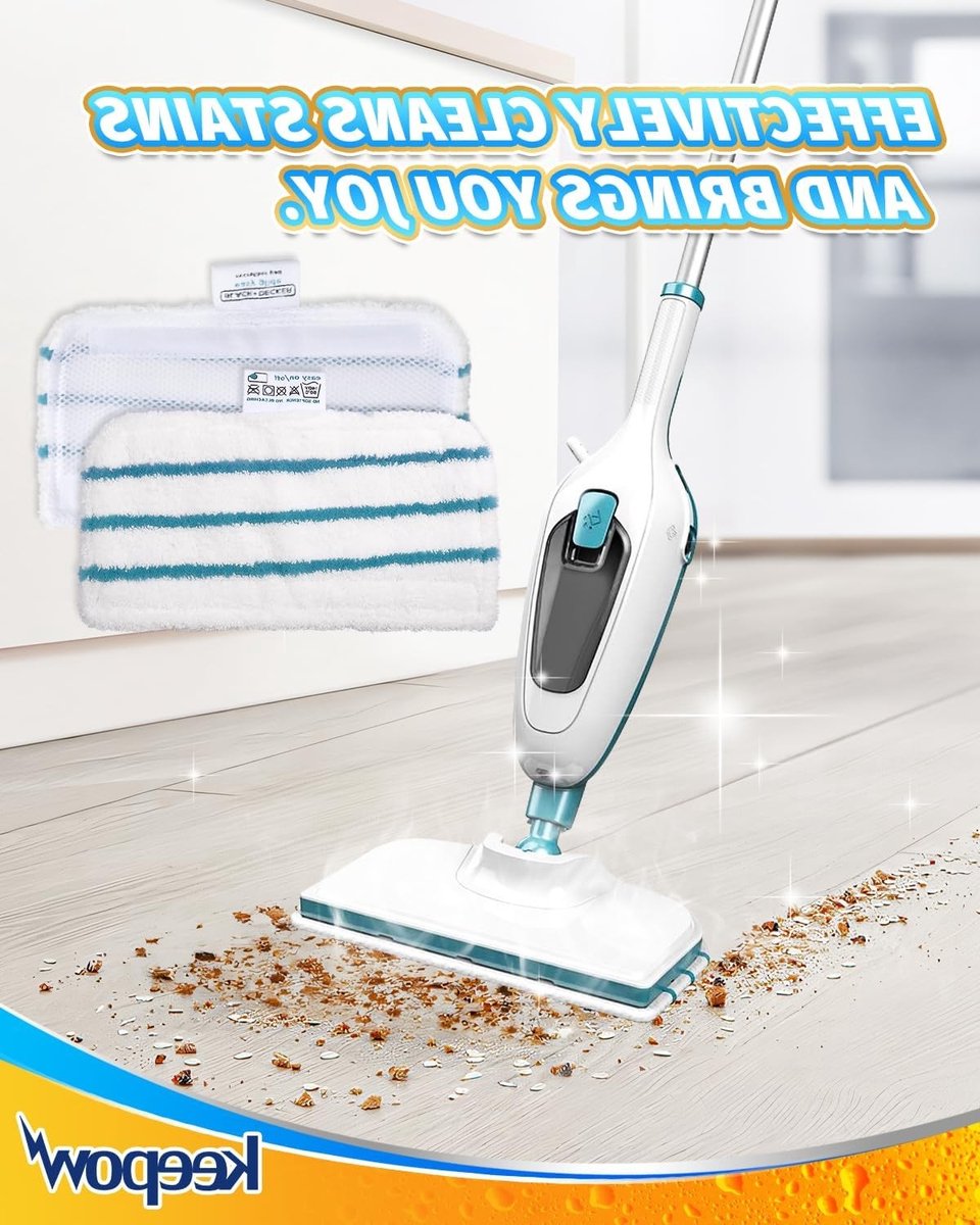 Wasbare Microfiber Pads voor Black & Decker Stoomreiniger - 5 Stuks, Geschikt voor Diverse Modellen, Ideaal voor Grondige Reiniging en Onderhoud – foto 6