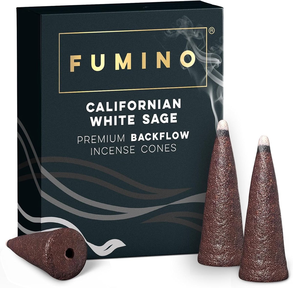 Wierookconen Californische Witte Salie - 15 Stuks - Handgerolde Incense - Voor Ontspanning en Meditatie - ShopVlot