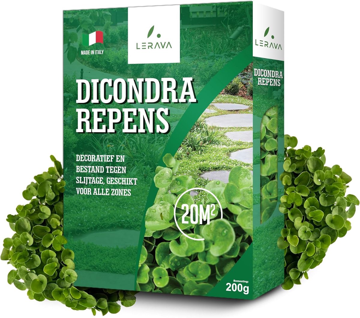 Dichondra repens zaden (20m2) - Geen maai-vereiste - Weerbestendig & onderhoudsarm - Ideaal voor zon en schaduw - ShopVlot