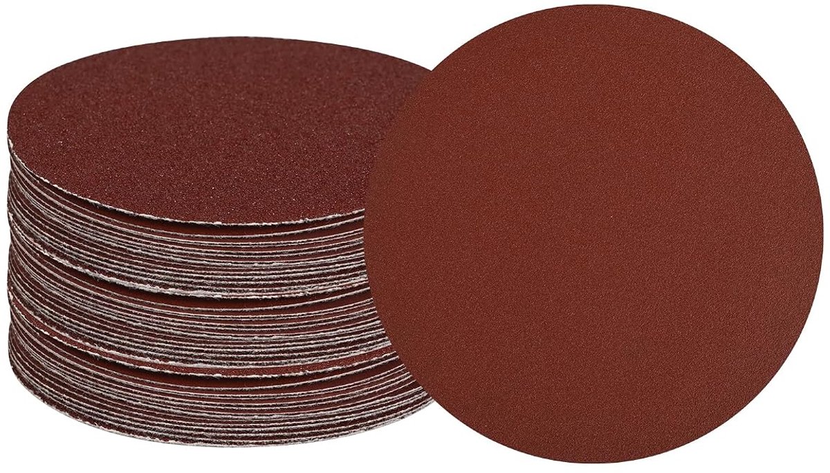 Schuurpapier 100 mm - Grit 220 - Aluminiumoxide - Voor efficiënte houtbewerking - ShopVlot