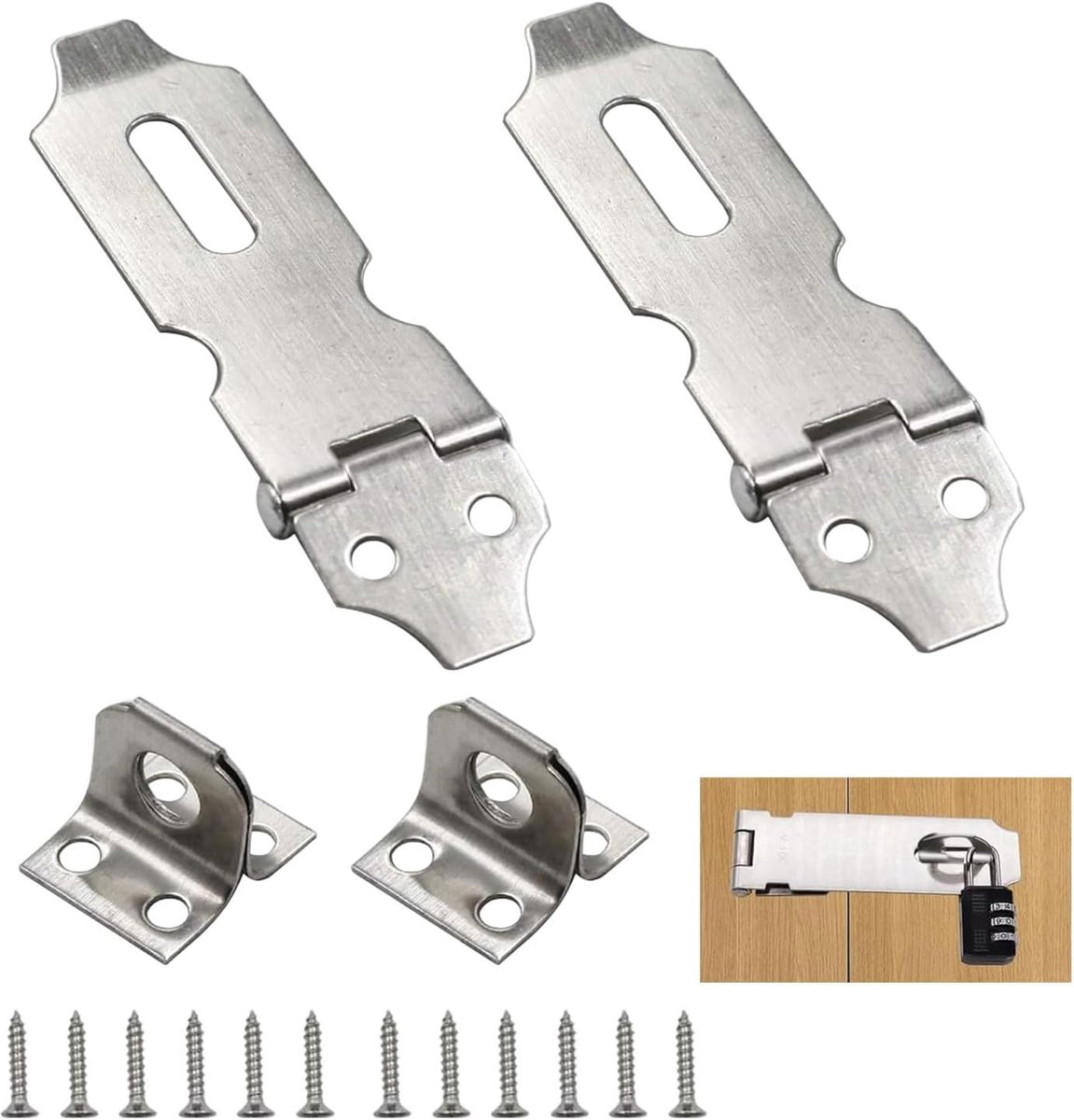 Padlock Haspe, lock latch, raid lock lock - ShopVlot
