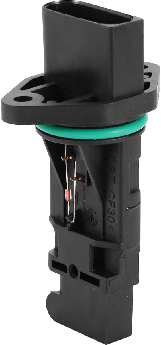 Motoforti Mass Air Flow Sensor Meter, for Audi A4 2002-2004, Plastic and Metal, Black - ShopVlot