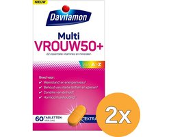 DA 2x Davitamon Multi Vrouw 50+ (60 tabletten) - 60 stuks