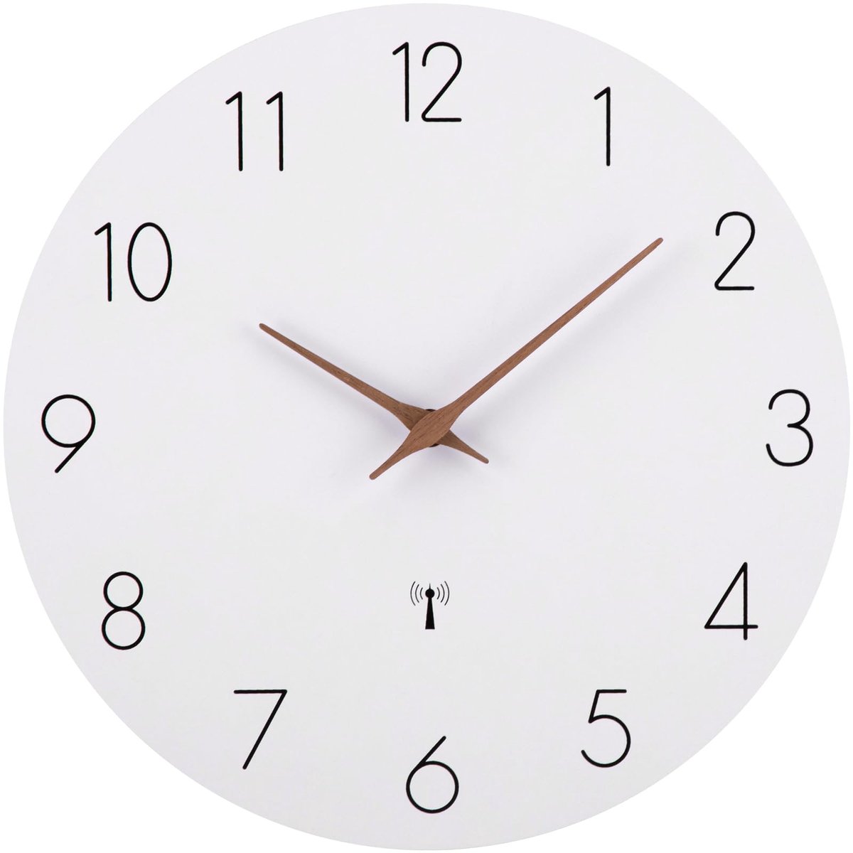 Wandklok 10 inch - Wit - Stil design - Perfect voor slaapkamer en keuken - ShopVlot