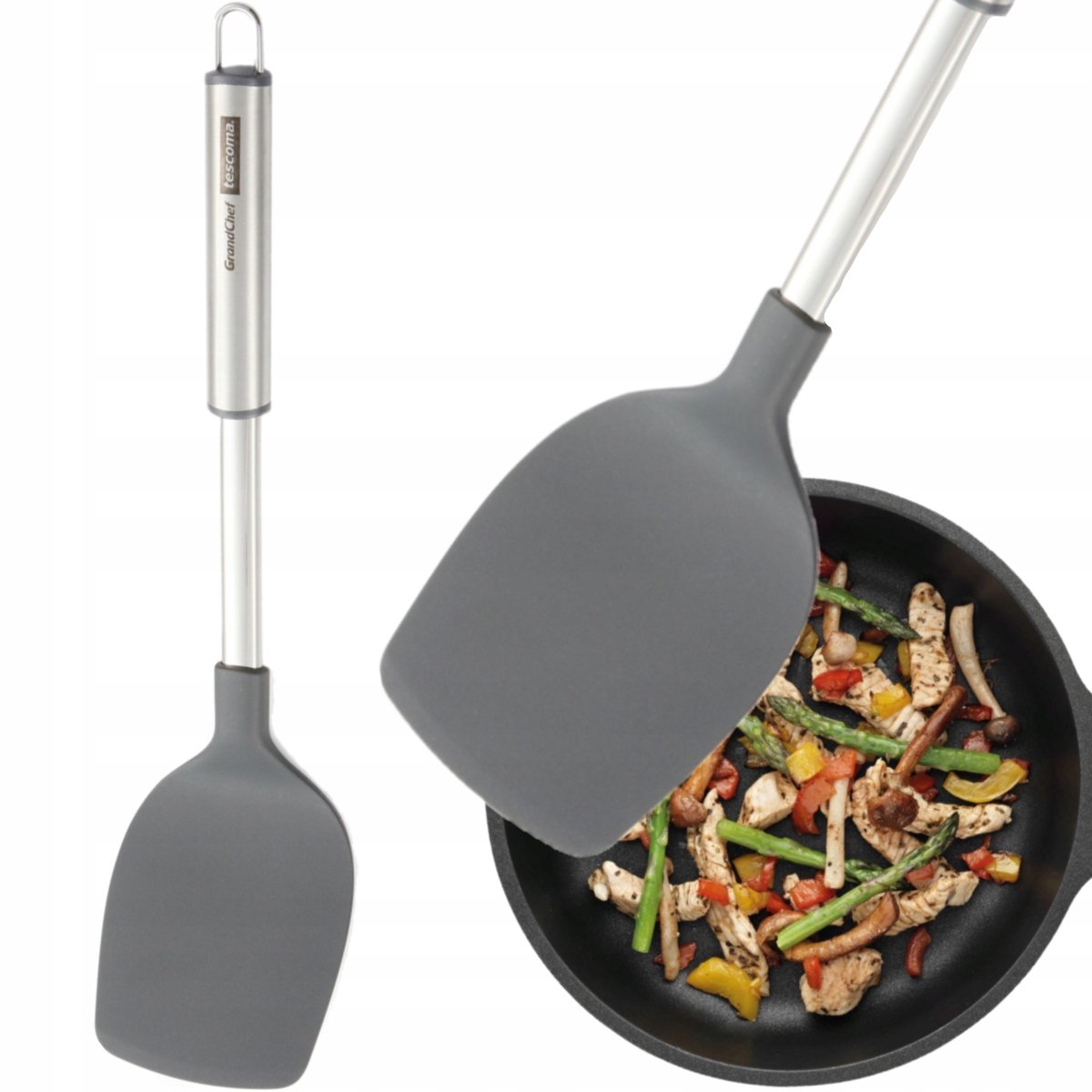 Tescoma Keuken spatel grijs 36,5 cm, flexibel nylon