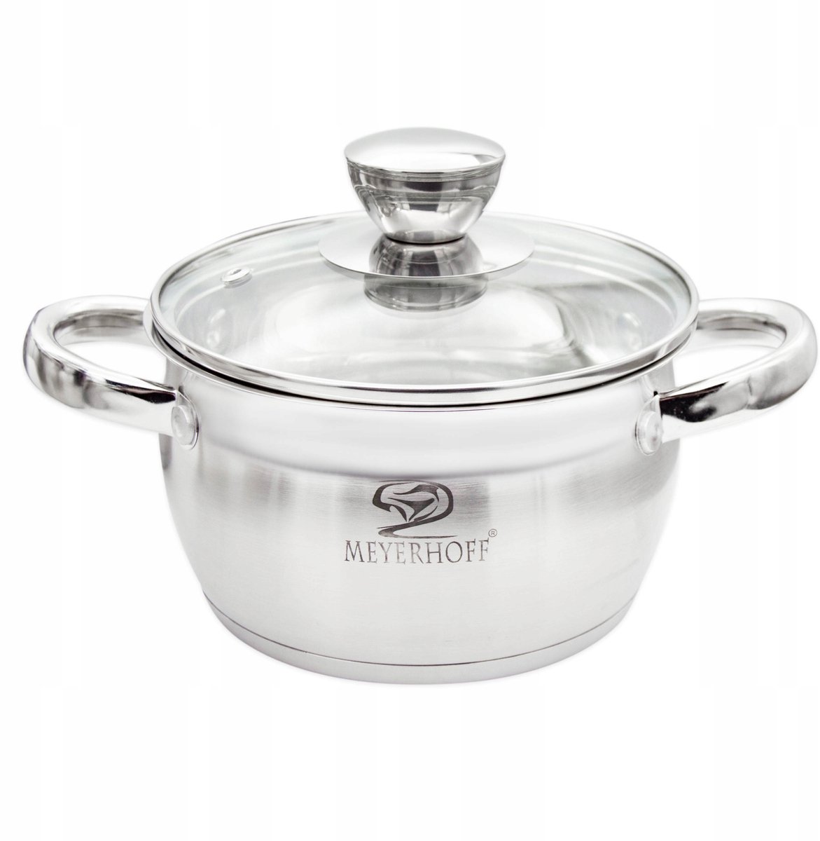 RVS Pan 1.3L met Maatstreep & Deksel - 14cm - Geschikt voor Inductie