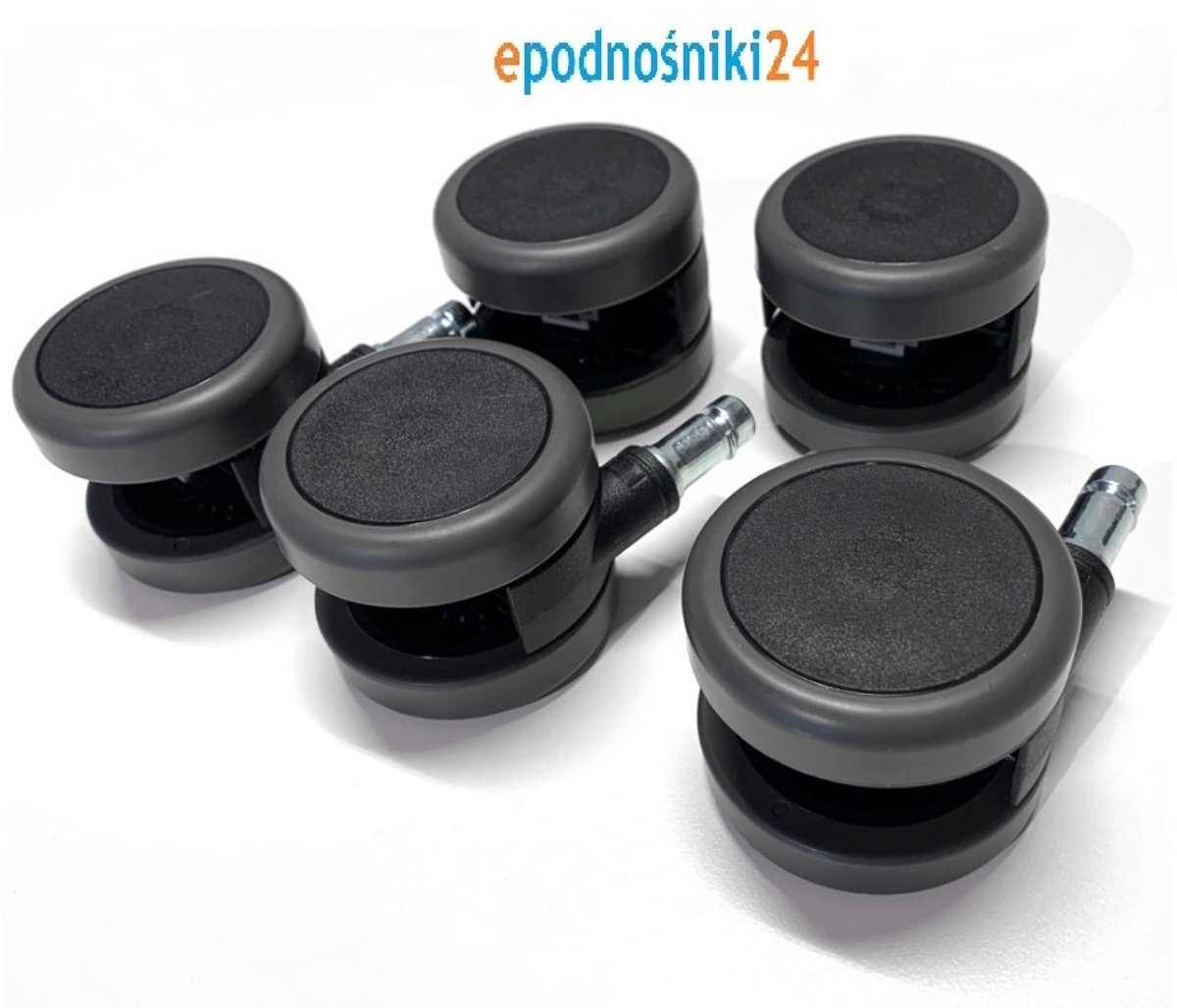 Zachte Wielen voor Stoel/Fauteuil - 65 mm - 5 Stuks