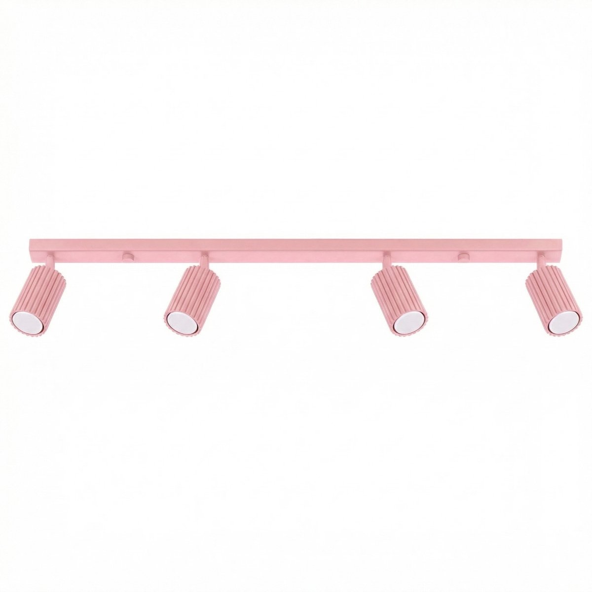 Sollux Lighting Plafondlamp KARBON - GU10 - roze - aluminium - 81x6.5x16.5cm