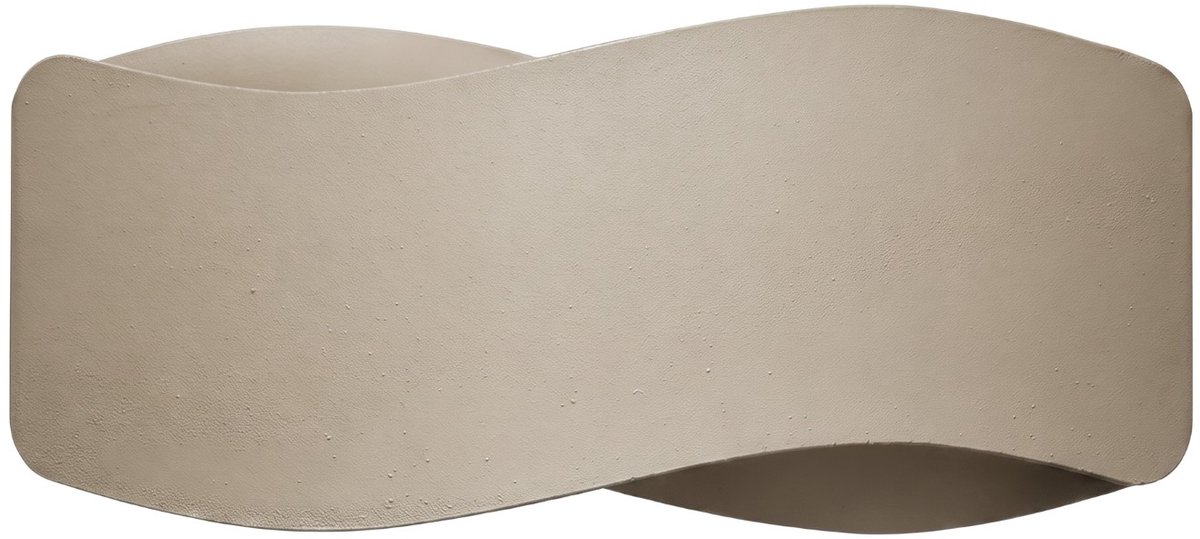 Sollux Lighting Wandlamp Tila - G9 - taupe - staal - 30x11x13cm