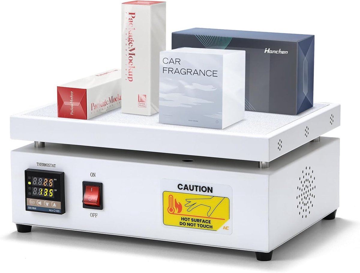 Cellophane verpakkingsmachine 200×300mm - handmatige verwarming - nauwkeurige temperatuurregeling - ShopVlot