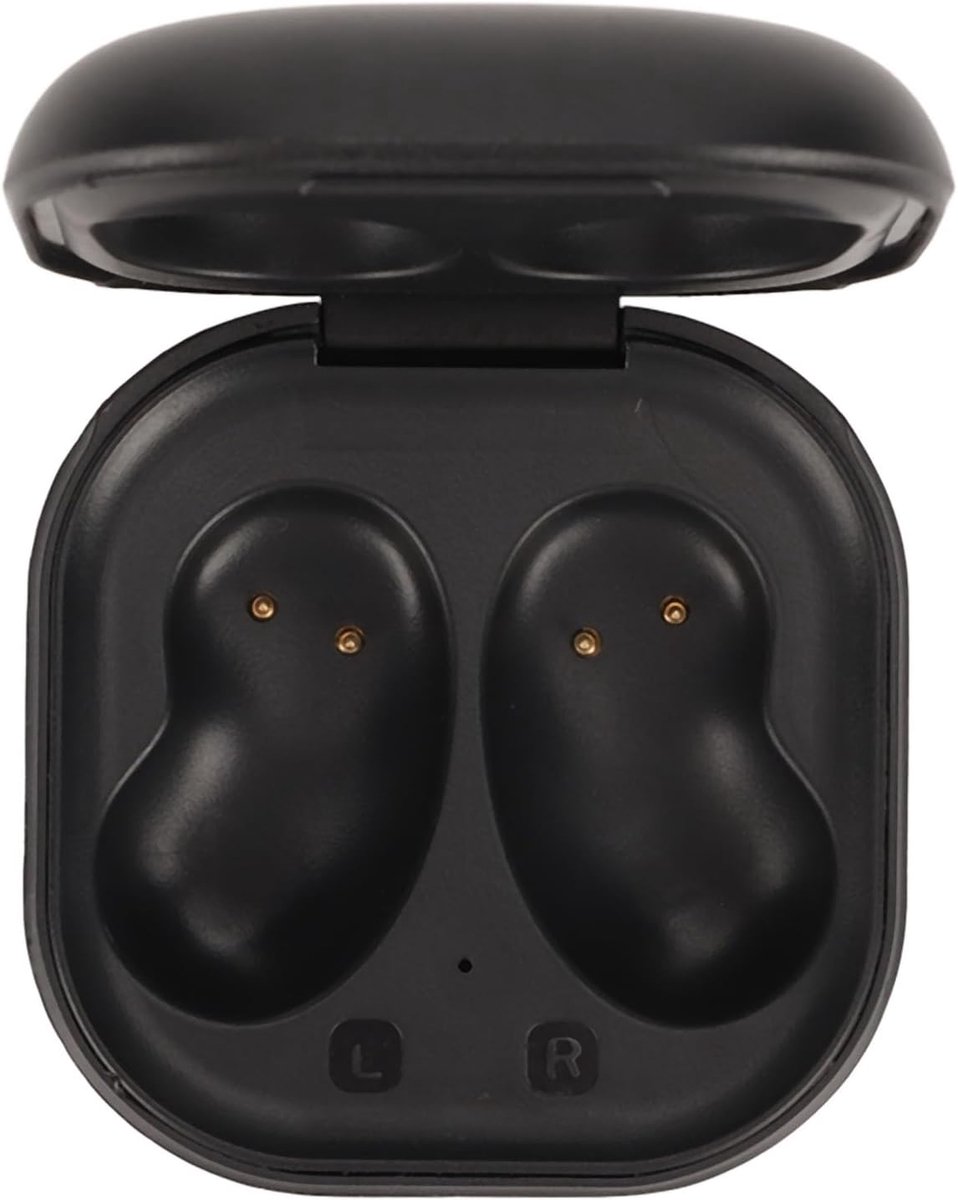 Oplaadcase voor Buds Live - 600mAh - Zwart - Veilige oplading met indicator - ShopVlot