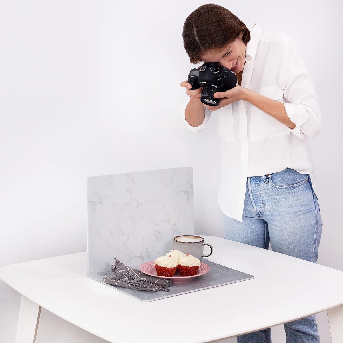 2 Pack Photo Background Board - 30x40cm - Realistic Photography Background - Food Photography Background - ShopVlot