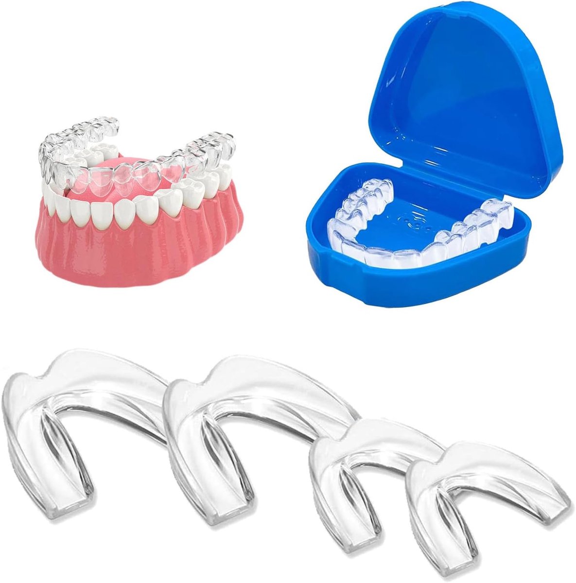Bruxism Dental Drops, Bruxism, Thermoformable, 2 Sizes, Bruxism, Mouth Guard, Bruxism, Dental Gutter, Dental Bruxism - ShopVlot