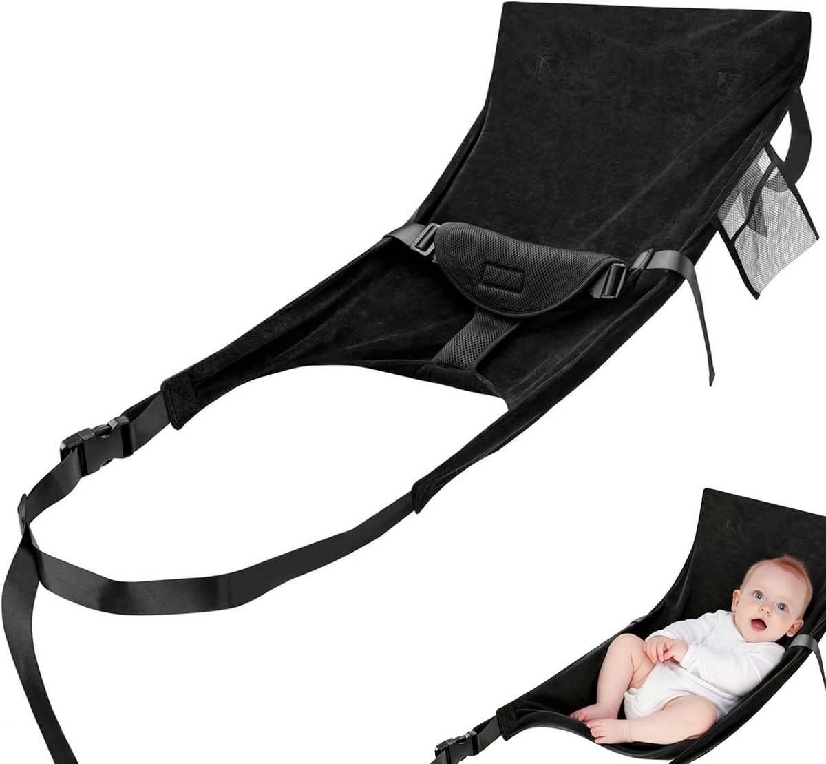 Hangmat, vliegtuig, voetsteun, bed, vliegtuig, voor kinderen, stoelverlenging - ShopVlot